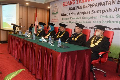 Wisuda Angkat Sumpah Angkatan Xxv Akademi Keperawatan Akper Bina