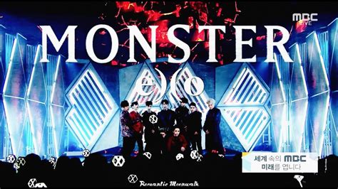 EXO 엑소 MONSTER 몬스터 FINAL 교차편집 Live Compilation Stage Mix 1080p