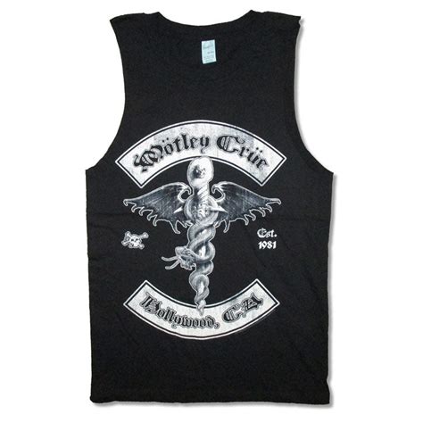 Motley Crue Banner Mens Tank
