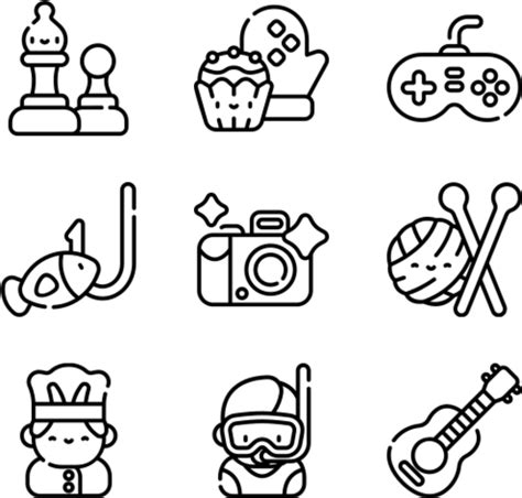 Black Hobbies Icon Png : Hobby Png Images Hobby Transparent Png Vippng ...