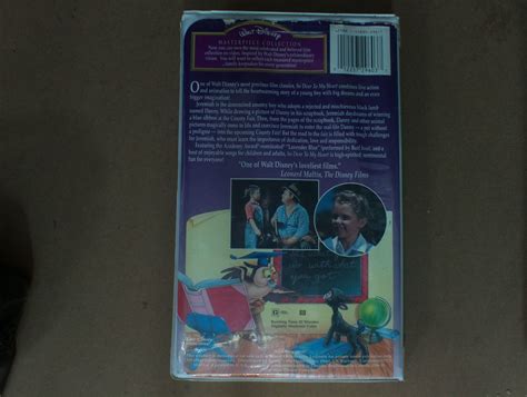 Walt Disney Masterpiece Collection So Dear To My Heart Vhs 1992 On Ebid