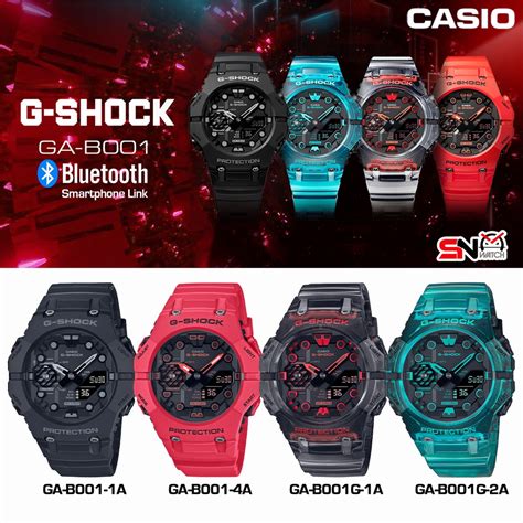 Casio G Shock Ga B001 Ga B001g G Squad Series Bluetooth Smart Link