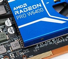 Amd Radeon Pro W Review Low Power Rdna For Budget Workstations