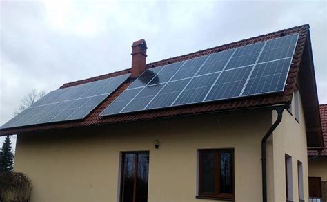 Fotovoltaická elektrárna s výkonem 14 4 kWp instalovaná v Janově FVE