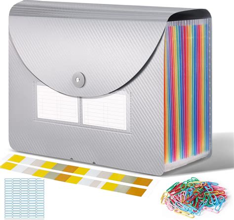 ThinkTex Rangement Papier Administratif Trieur 26 Compartiments A4