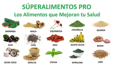 Elim el oasis de Eva SUPERALIMENTOS identifícalos y conoce sus