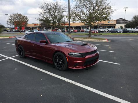 Matte Black Hellcat Hood on Daytona | Charger Forums