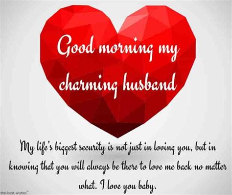 110 Romantic Good Morning Messages For Husband Best Collection Artofit