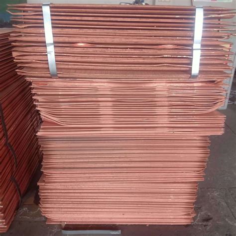 Copper Cathode 99 99 Top Grade Copper Cathode 99 99 Copper Cathode