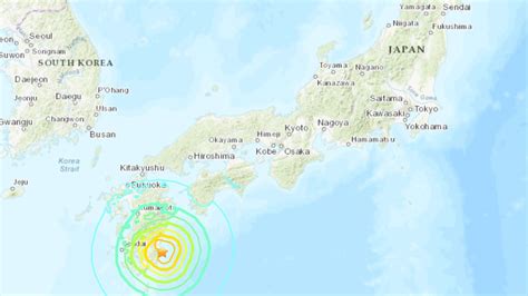 Earthquake Hits Southwest Japan Leading To Tsunami Warning