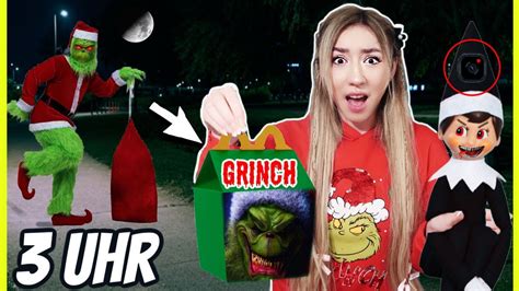 Ffne Niemals Grinch Weihnachten Happy Meal Uhr Nachts Elf On The