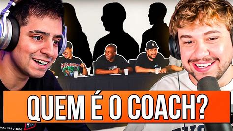 BRINO E CORINGA REAGE QUEM É O COACH React Aqueles Caras ft