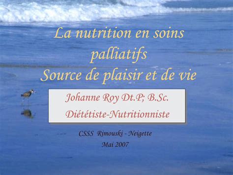 Pdf La Nutrition En Soins Palliatifs Palli Science Site Palli