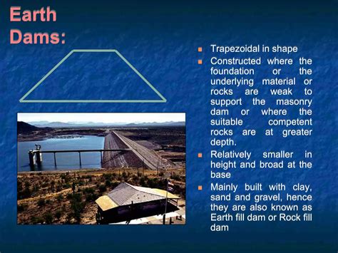 Types Of Dams Ppt