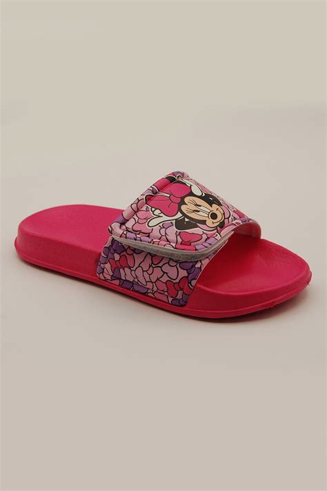 Walt Disney Papuci Cu Minnie Mouse Fucsia 27 28 EU EMAG Ro