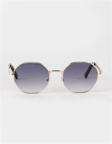 Rsq Rob Sunglasses Gold Tillys