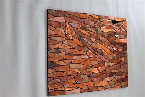 Abstract Copper Wall Art 13 Home Of Copper Art