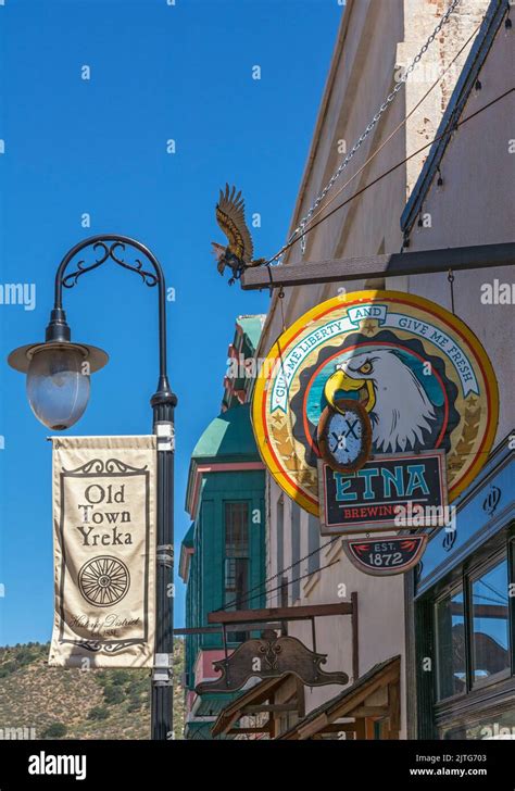 California, Yreka, Old Town Stock Photo - Alamy