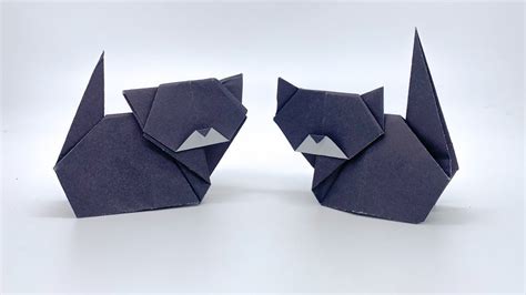 Origami cat easy origami cat – Artofit