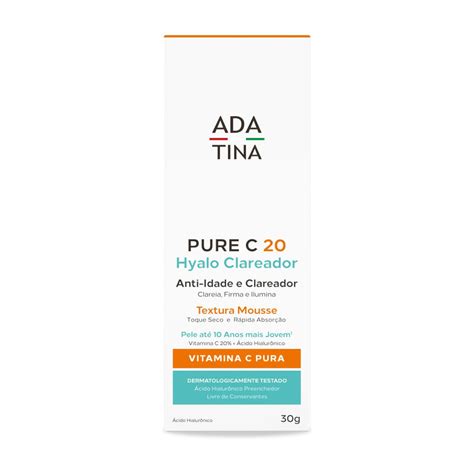 Pure C Hyalo Clareador Vitamina C Pura Clareadora Anti Manchas G