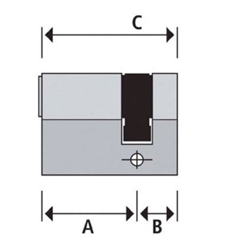 ABUS HALVE CILINDER E60 10 40 SKG Enorm Van Driel