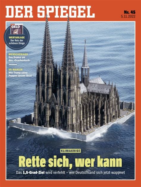 Klima Lügen des SPIEGEL Kölner Dom mal wieder unter Wasser