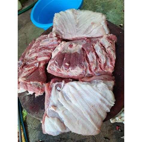 Jual Samcan Tanpa Kulit Pork Belly Skin Off Kg Shopee Indonesia