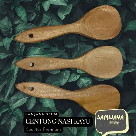 Jual Centong Nasi Entong Nasi Sendok Nasi Centong Nasi Kayu