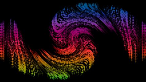 Digital Art Rainbow Wave Hd Abstract Wallpapers Hd Wallpapers Id