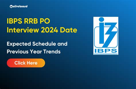 Ibps Rrb Po Interview Date Dates Check Complete Schedule