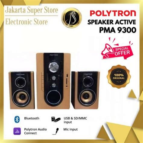 Jual Polytron Speaker Aktif Multimedia Bluetooth Pma Di Seller Erd