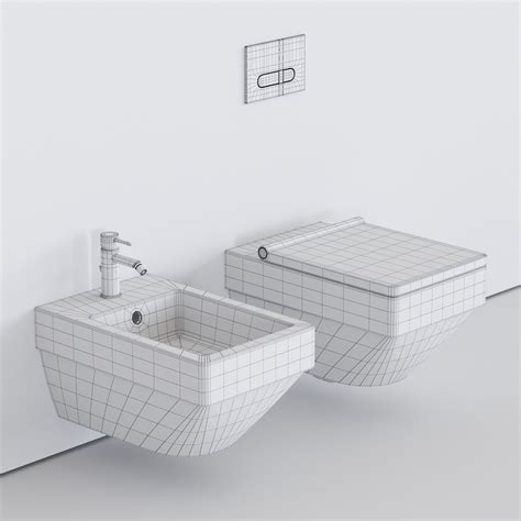 WC De Pared Duravit Vero Air Modelo 3D 12 Max Obj Fbx Free3D