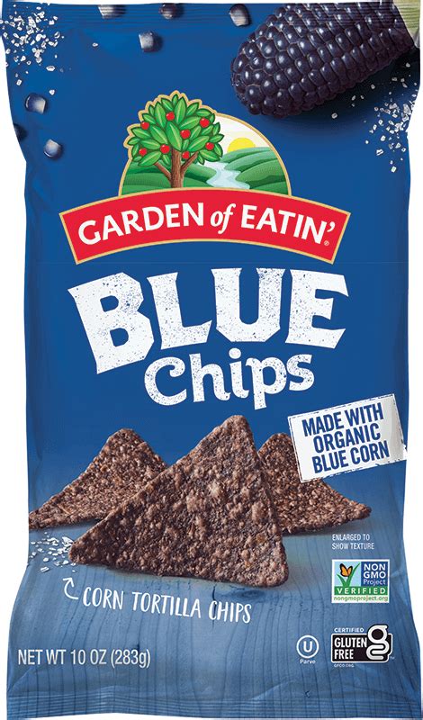 Blue Corn Tortilla Chips - Garden of Eatin'