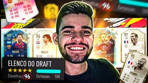 Fiz O Meu Melhor Fut Draft No Fifa Chuva De Icons Fifa Youtube