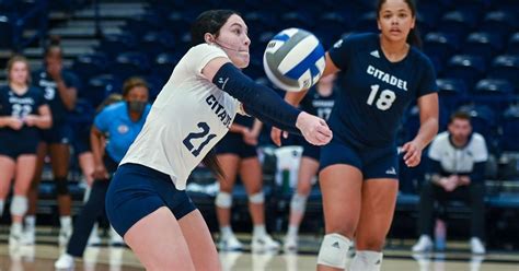 The Citadel Volleyball Will Play For Schools First Socon Title In