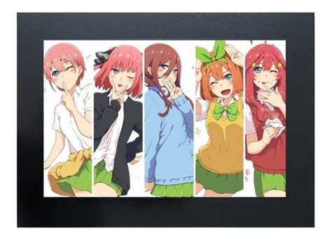 Cuadro De Las Quintillizas Nakano Go Toubun No Hanayome 34 Meses