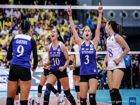 Ateneo Tinanghal Na Uaap Season 81 Womens Volleyball Finals Champion