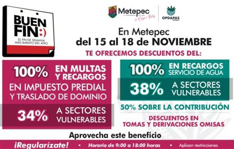 Ofrece Metepec Descuentos En Predial Y Oscar Glenn Comunicaci N