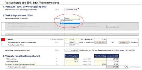 Excel Finanzplan Tool Pro Immobilien