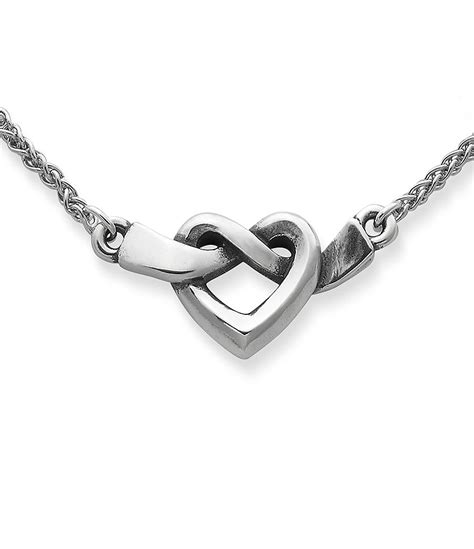 James Avery Heart Knot Necklace Dillards