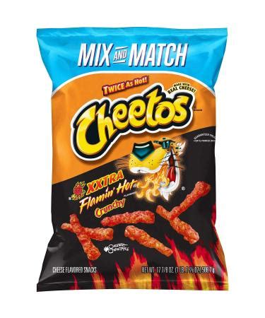 Cheetos Crunchy XXTRA Flamin Hot Crunchy Cheese Flavored Snacks Bulk