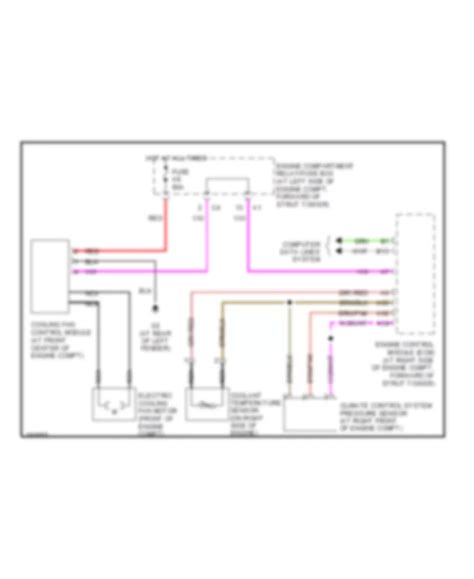 Электросхемы СИСТЕМА ОХЛАЖДЕНИЯ Volvo XC90 2004 – Wiring diagrams for cars