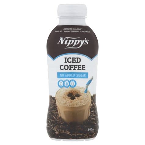 No Added Sugar Lactose Free Iced Coffee 500ml Bottle Nippy S