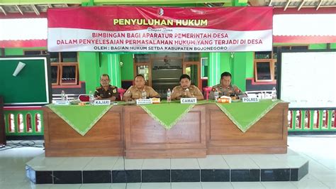 Pemkab Bojonegoro Berikan Penyuluhan Hukum Bagi Aparatur Pemerintah