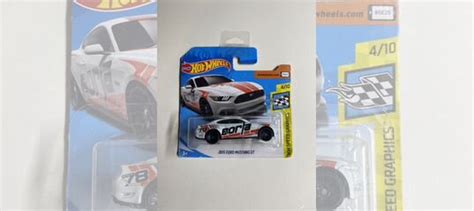 Hot Wheels Ford Mustang Gt Borla Speed Graphics