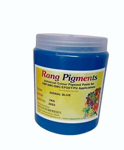 Frp Fibre Pigment Paste Brand Rang Pigments Kg At Rs Kg In