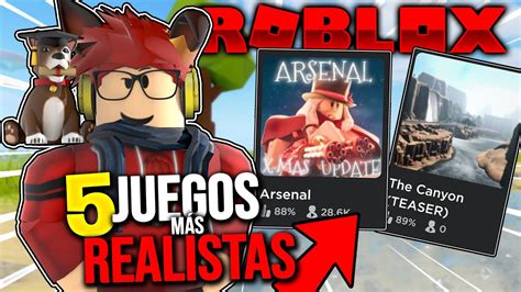 Los Juegos Más Realistas de Roblox TODORBX 2025