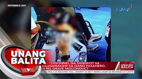 Tatlong OTS Personnel Na Sangkot Sa Umano Y Pagnanakaw Sa Isang