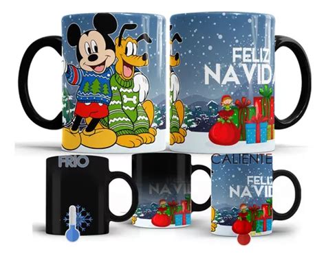 Taza M Gica Navide A De Mickey Mouse Personalizada M Meses Sin Inter S