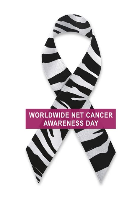 Worldwide NET Cancer Awareness Day ribbon - Carcinoid Cancer Foundation